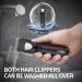vsmooth Hair Clippers Cordless Hair Trimmer Electric Barber Clippers - Zero Gapped Trimmer Professional Beard Trimmer Rechargeable Hair Cutting Kit (Black) - Buy Online on GoSupps.com