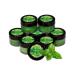 Lip Balm - Active UV Block - Mint Flavor - All Natural - Pack of 8 X 10 GMS(0.35 Ounces) in Tin - Vaadi Herbals