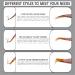 PHLASH TOOLS Pack of 3 Eyelash Extension Tweezers Set - Japanese Stainless Steel Kit with Curved & Straight L-Type Tweezers - Volume Eyelash Set (Cream) - Buy Online on GoSupps.com