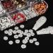 12 Grids Crystal Acrylic Nail Art for Women DIY Nail Accessories Supplies - Buy Online on GoSupps.com