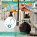 ORIA Pet Harness & Leash Set | Reflective Cat & Dog Vest | Breathable Small Kitten Puppy Rabbit Jacket | Orange Blue Deerskin Fleece | XX-Small - Buy Online on GoSupps.com