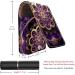 Travel Lipstick Organizer Case | Portable Makeup Bag with Mirror | Cosmic Purple Mandala Love C212b2yzon - Shop Now - Buy Online on GoSupps.com