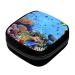 GIAPB Period Bag Sanitary Napkin Storage Bag Pad Holder for Period Makeup Pouch Underwater Landscape Fish Color3548