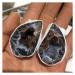 Natural Crystal Rough Natural Rough Small Agate Quartz Geodes for Gifts 2pcs