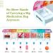 BoxSIK Weekly Pill Organizer - Premium 7 Compartment Tablet Box for Vitamins & Supplements - Travel Friendly Food-Grade Rainbow Colors - Buy Online on GoSupps.com