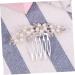 DOITOOL 1pc Hair Comb for Combs for Women Oil Dispenser for Hair Alloy Hair Comb Bridal Hair Accessories Bridal Headpiece Bridal Headdress Alloy Comb Wedding Bridesmaid Pearl - Buy Online on GoSupps.com