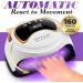 Buy OVLUX UV LED Nail Lamp 160W - Professional Nail Dryer with 3 Timers & LCD Display for Salon & Home Use - Buy Online on GoSupps.com