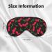 Adjustable Cherry Sleep Mask - Double-Sided Soft Eye Covers for Perfect Shading & Reduced Eye Edema | International Shipping - Buy Online on GoSupps.com