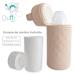 Buy Duffi Baby Bottle Holder - Synthetic Leather Thermal Insulated Bag for Warm & Cold Bottles Lux Beige 0558-05 - Buy Online on GoSupps.com