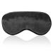 Silk Sleep Mask Eye mask for Sleeping-Soft Sleeping Mask Adjustable Blindfold Eyeshade for Men Women and Kids Comfortable Eye Cover for Travel Nap Shift Work