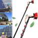 Window Cleaning Brush Telescopic Rod Cleaning Brush Multi Purpose Water Spray Brush Suitable for Window Cleaning Photovoltaic Panel Cleaning Cleane Conservatory Roof 3.6m/12FT