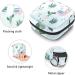 Alpaca and Succulents Period Bag - Sanitary Napkin Storage & Makeup Travel Pouch - Buy Online on GoSupps.com