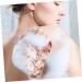 KOMBIUDA 1 Set Bath Towel Back Exfoliator Brush Back Scrubber Towel Bath Washcloth Loofah Strap Brown Nylon - Buy Online on GoSupps.com