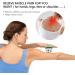 AHIER Cold Massage Roller Ball - Cold Therapy Relief for Deep Tissue Massage and Pain Relief - Great Tool for Back/Neck Pain, Muscles Recovery, and Inflammation (White) - Buy Online on GoSupps.com