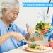Maotrade 4-Piece Easy Grip Cutlery Set for Seniors | Adaptive Utensils for Arthritis & Parkinson's | Slippery Handle Design | Ideal for Disabled & Elderly (Gray) - Buy Online on GoSupps.com
