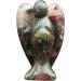 Lovionus89 Africa Blutstein W chter Angel Statue - Hand Carved 50mm Healing Crystal Decoration - Buy Online on GoSupps.com