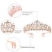 Rose Gold Birthday Tiara Set for Women - Queen Sash & Crown | KICOSY Birthday Decorations - Buy Online on GoSupps.com