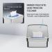Ovimar Stainless Steel Wet Wipes Box with Lid - Keep Cosmetic Towels Fresh | Polished Fine Silver | Ideal for Drilling & Storage - Buy Online on GoSupps.com