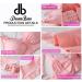 Dreamburn Maternity Nursing Bra | Wireless & Seamless | Comfortable Breastfeeding | XXL | Black/Beige/Pink | Adjustable Hooks & Removable Pads - Buy Online on GoSupps.com