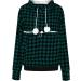 Women's Long Sleeve Cat & Dog Hoodie Sweater with Big Bag - Warm Zip-Up Sweatshirt for Pet Lovers - Buy Online on GoSupps.com