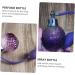 MERRYHAPY Air Bag Perfume Bottle Crystals Decor Spray Bottle Mister Atomiser Empty Mist Sprayer Perfume Pumper Vintage Perfume Bottle Perfume Container Portable Perfume Mini Glass Purple - Buy Online on GoSupps.com