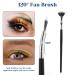 3PCS Folding Angle Scalloped Lash Brush Set - Fan Brush & Eyelash Comb for Perfect Lashes | Ideal Makeup Tool for Clump-Free Eyelash Separation - Buy Online on GoSupps.com