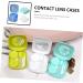Partykindom Travel Size Contact Lens Container Set | Colorful Cosmetic Holder & Solution Kit | Perfect for Invisible Lens Storage - Buy Online on GoSupps.com