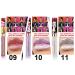 Buy Glitter Lip Gloss Set - 11 Colors of Shiny Long-Lasting Metallic Liquid Lipsticks for Girls & Women | Perfect Gift - Sparkle with Red Pink Purple Nude & Silver Shades - Buy Online on GoSupps.com