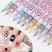 12 Color Nail Art Pens Set 3D Nail Art Drawing Pen Quick Drying Nail Polish Pen DIY Nail Pens Gel Polish for Painting Graffiti Nail Dotting Pen Nail Art Accessories Manicure Drawing Tools(0.7mm) - Buy Online on GoSupps.com