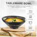 Zerodeko Ramen Bowl Porcelain Japanese Bowl Soy Sauce Ramen Ceramic Serving Soup Ramen-tic Soup Bowl Udon Noodle Bowl Black Flatware Salad Noodles Ceramic Tableware Food Ceramics Spaghetti 20X8CM As Shown - Buy Online on GoSupps.com