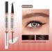  scyca Eyebrow pencil - Waterproof - 3D - Tinted gel - With 4 forked tips - For women - Buy Online on GoSupps.com