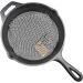 Stainless Steel Chainmail Cleaner for Cast Iron Pans - 8 x 6 - Ideal for Skillets, Pots, Woks, Dutch Ovens - Home and Camping Use - Buy Online on GoSupps.com