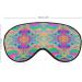 Neon Rainbow Tie Dye Sleep Mask for Women | Adjustable Comfortable Eye Shades with Elastic Strap - International Shipping Available - Buy Online on GoSupps.com