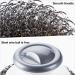 Jbnmvc 5Pcs Stainless Steel Scrubber with Handle Heavy Duty Dish Scrubber Cleaning Brush for Pots Pans Reusable - Buy Online on GoSupps.com