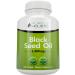 Black Seed Oil Capsules 1400mg 180 Softgels 3 Month Supply - Cold Pressed Nigella Sativa Rich in Omega 6 9 & TQ Black Cumin Seed Oil Immune Support Joints and Digestion