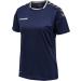 Hummel Hmlauthentic Multisport Ladies T-Shirt - Breathable Quick-Drying Size L Navy - International Shipping Available - Buy Online on GoSupps.com