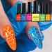 Crackle Gel - 6-Piece UV Color Gel Kit | Durable & Trendy Nail Care for Salon Home and Wedding - Buy Online on GoSupps.com