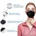 50 Pcs Black Disposable 3 Ply Earloop Face Masks - Home, School, Office & Outdoors - Buy Online on GoSupps.com