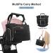 LOVEVOOK Breast Pump Bag Set - Tote Diaper Bag with Laptop Pocket, Cooler Bag, and Changing Pad for Breastfeeding Moms | Fits Spectra, Medela, Elvie - Black - Buy Online on GoSupps.com