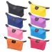 8 Multicolor Cosmetic Bag Dumpling Shaped Nylon Foldable Travel Cosmetic Bag For Women Shopping Bag
