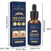 Bexdug Beard Growth Oil | Natural Moisturizing 30ml Rosemary & Ginger Care | Strengthens & Nourishes Facial Hair - Buy Online on GoSupps.com