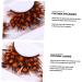 FRCOLOR 2 Pairs false eyelashes artificial eyelashes fluffy eyeslash halloween false eyelashes thick eyelashes false lashes full volume lashes extension Party Lashes spot 3d - Buy Online on GoSupps.com