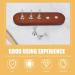 Baluue Nail Stand for Press on Nail Holder for Painting Nails Wood Nail Display Stand for False Nail Tip Manicure Tool Nail Art Display Home Salon Silver - Buy Online on GoSupps.com