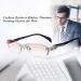 Slightly Frameless Tinted Titanium Reading Glasses for Men | Blue Light Filter Fashion Computer Glasses | 2.25x Anti-Eye Load/UV Protection - Buy Online on GoSupps.com