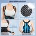 Back Brace and Posture Corrector for Women and Men Back Straightener Posture Corrector Scoliosis and Hunchback Correction Back Pain Spine Corrector Support Adjustable Posture Trainer Small (Waist 26-34 inch) Black (Small:Waist 26-34'') - Buy Online on GoSupps.com