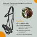 Buy Marengos Soft Bitless Leather Bridle for Ponies | Anatomical Design & Stainless Steel Fittings | Premium Horse Accessories in Black - International Shipping Available - Buy Online on GoSupps.com
