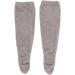 Over Knee Fuzzy Socks | Winter Sleeping Socks | Soft Thick Plush Leg Warmers - Gray - Buy Online on GoSupps.com