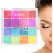 16 Colors Eyeshadow Makeup - Non-Irritating High Pigmented Eye Shades with 16 Colors | Eye Makeup Accessories for Home Working Shopping Traveling Gathering Dating Buogint - Buy Online on GoSupps.com