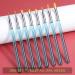 KINGMAS 8Pcs Nail Art Brushes Set for Gel Polish Manicure - Salon Quality Nail Liner Drawing Pens for DIY at Home - Buy Online on GoSupps.com