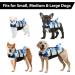 Alagirls Adjustable Dog Swimming Vest - Safety Jacket for Summer | Blue Camouflage | M: 48-58cm - Buy Online on GoSupps.com